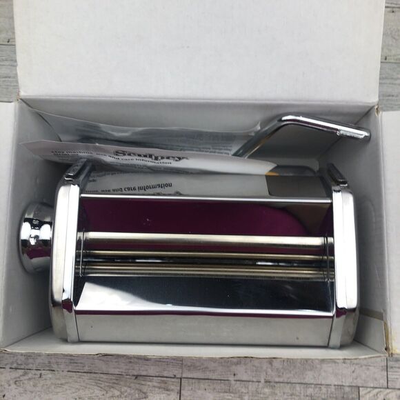 New Sculpey Clay Conditioning Machine Oven-Bake crank Stainless steel Roller - Picture 4 of 5